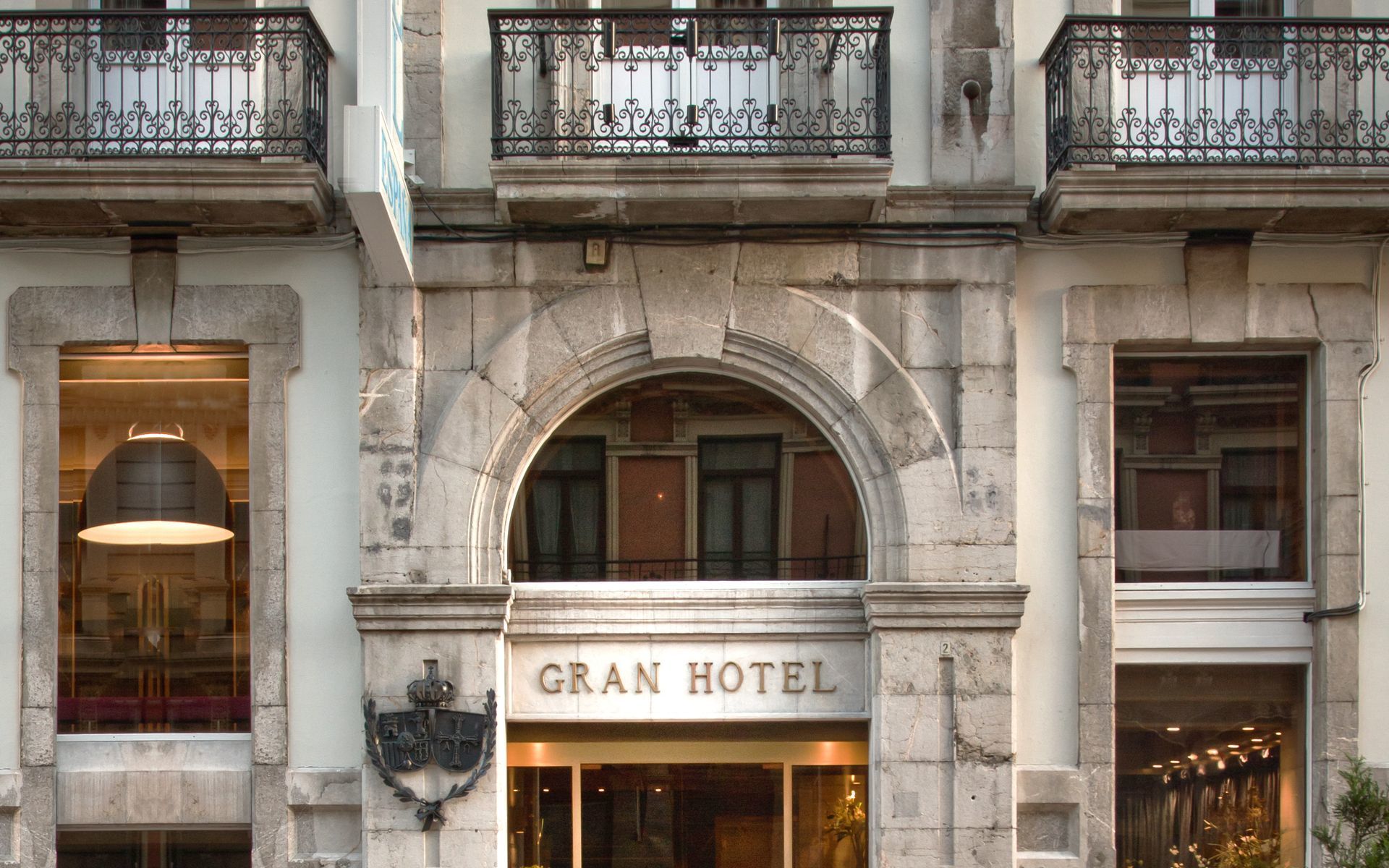 אוביידו Gran Hotel Espana מראה חיצוני תמונה