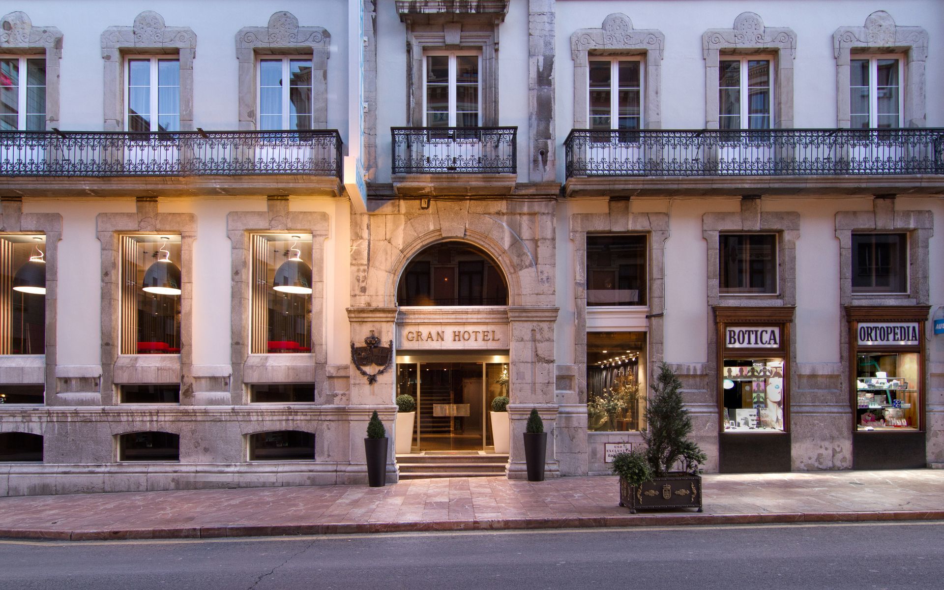 אוביידו Gran Hotel Espana מראה חיצוני תמונה